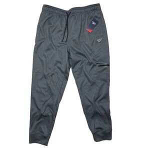 NEW Reebok Men's SLIM Fit Pants Joggers Size XL Ebony Heather Gray MSRP $70